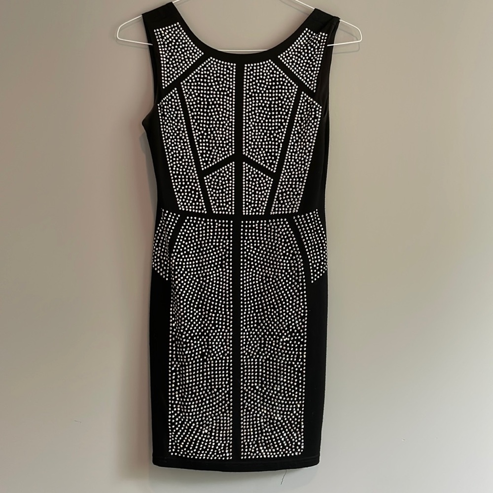 Black ARDEN B mini dress size medium. Worn once!